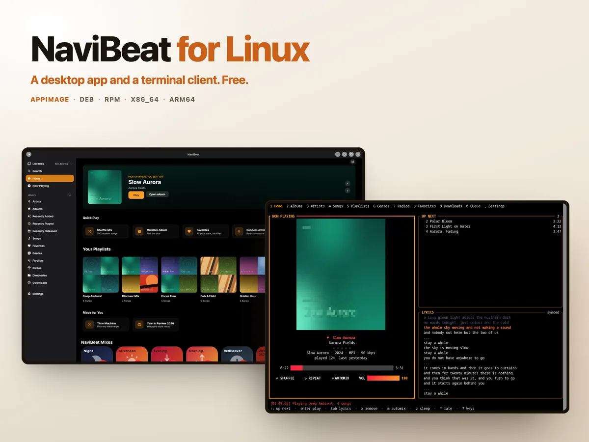 NaviBeat for Linux